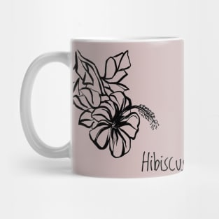 Hibiscus flower Mug